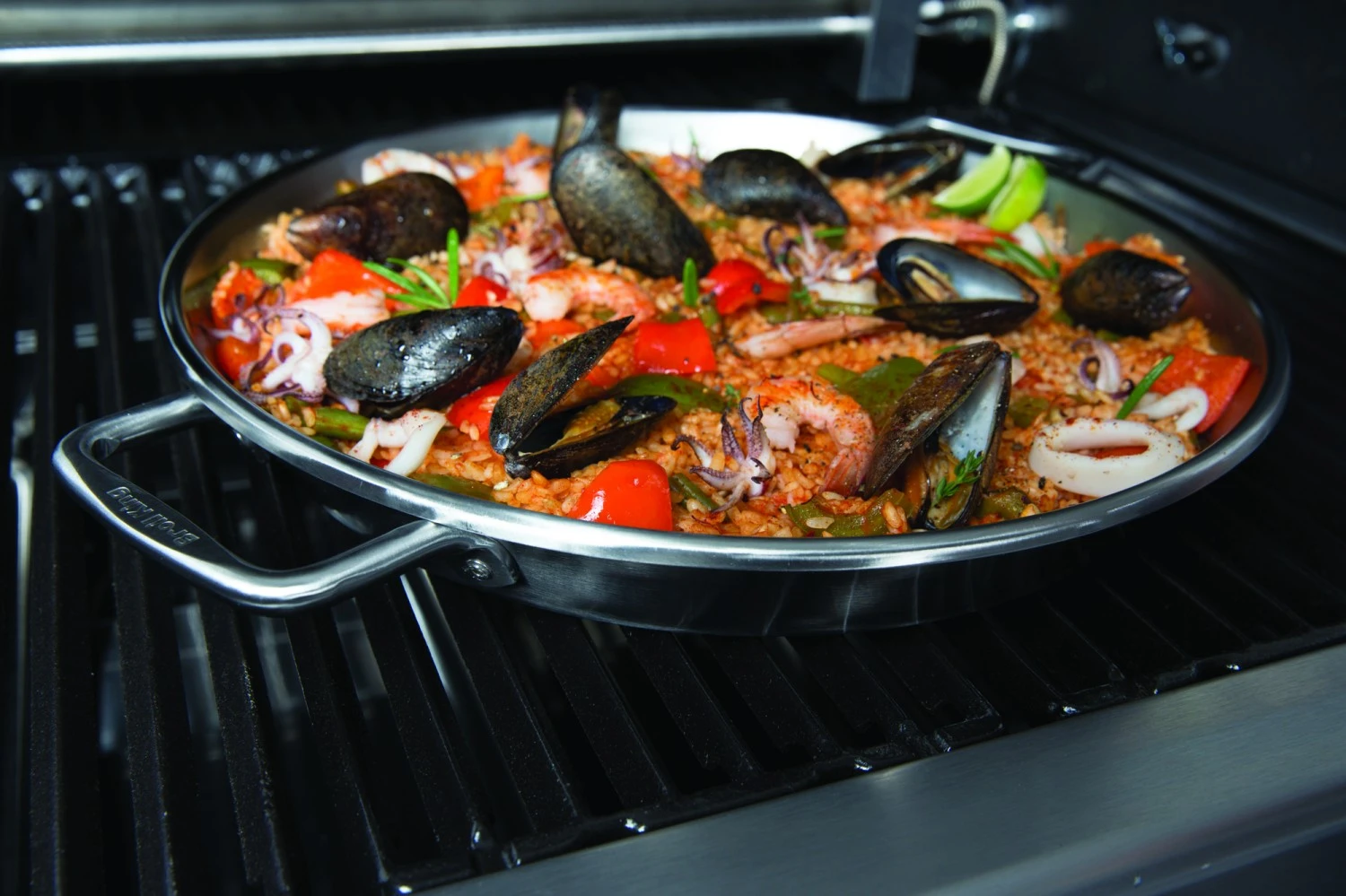 Broil King Paella Pfanne - Edelstahl Ø 35,6 Cm 5 Broil King Paella Pfanne - Edelstahl Ø 35,6 Cm - Image 3