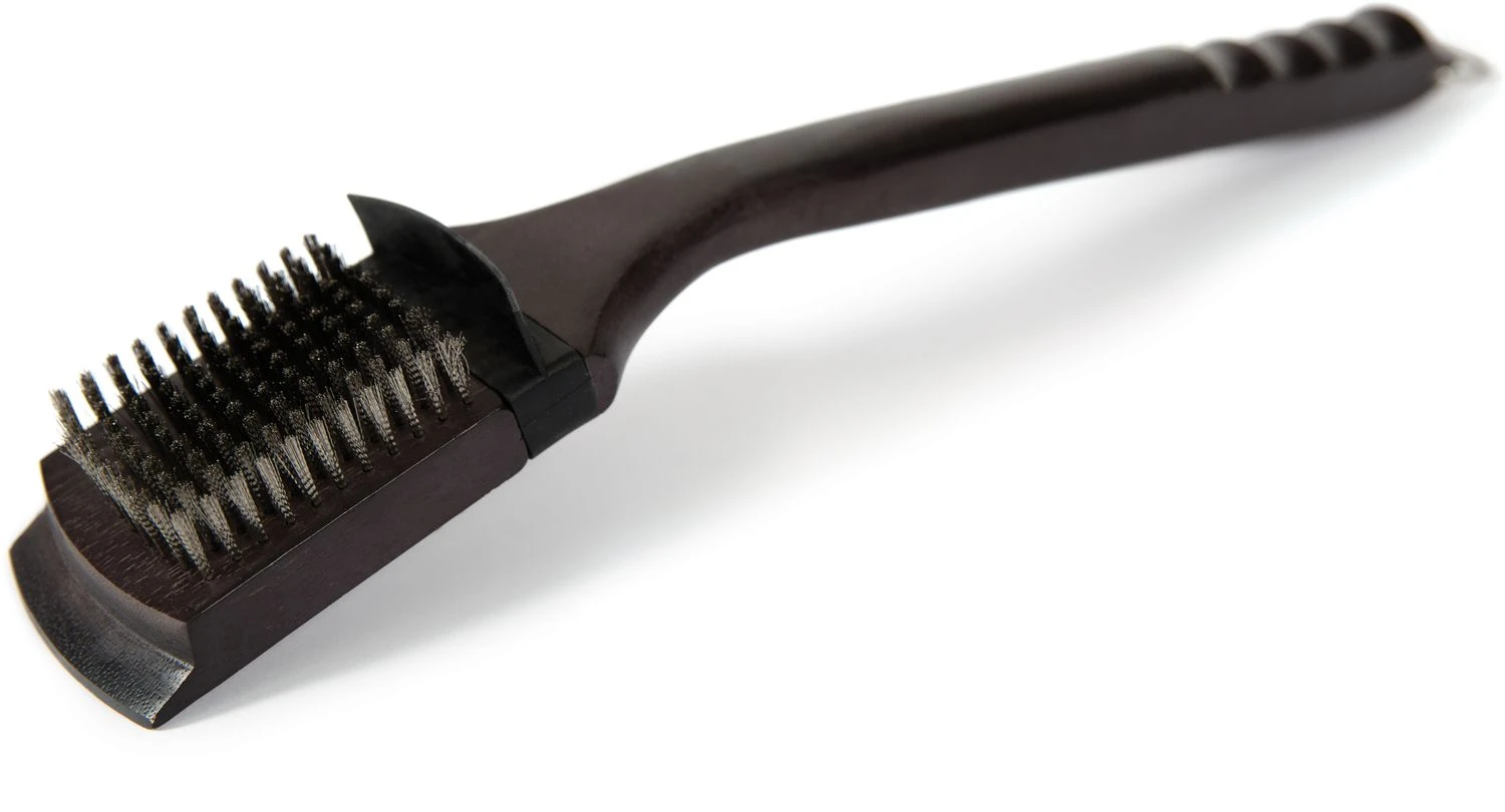 Broil King Holz Grillbürste 47cm Mit Edelstahlborsten + Spritzschutz 4 Broil King Holz Grillbürste 47cm Mit Edelstahlborsten + Spritzschutz - Image 2