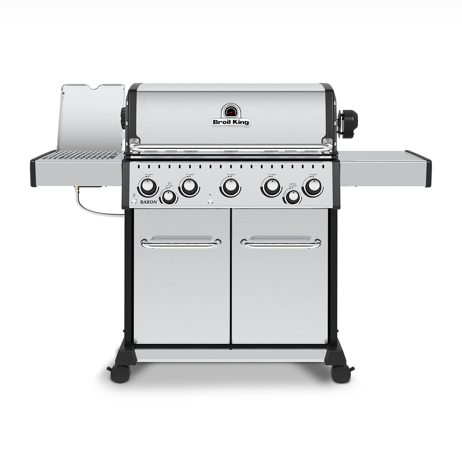 Broil King Baron S590 IR Gasgrill Inkl. Drehspieß + Infrarot-Seitenbrenner - Modell 2023- Grillfürst Deal Mit Zusätzlichen Edelstahl Grillrosten 4 Broil King Baron S590 IR Gasgrill Inkl. Drehspieß + Infrarot-Seitenbrenner - Modell 2023- Grillfürst Deal Mit Zusätzlichen Edelstahl Grillrosten - Image 2