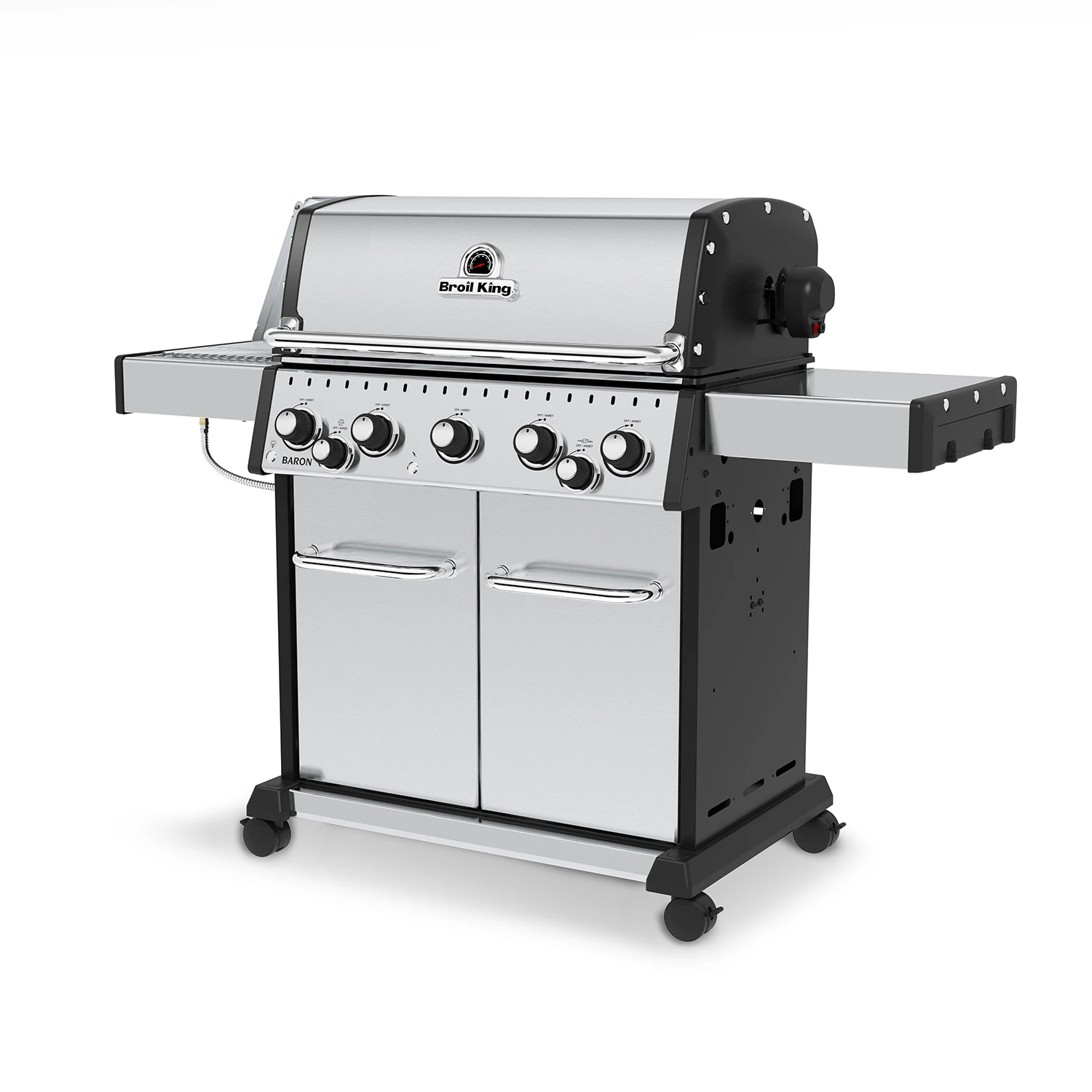 Broil King Baron S590 IR Gasgrill Inkl. Drehspieß + Infrarot-Seitenbrenner - Modell 2023- Grillfürst Deal Mit Zusätzlichen Edelstahl Grillrosten 5 Broil King Baron S590 IR Gasgrill Inkl. Drehspieß + Infrarot-Seitenbrenner - Modell 2023- Grillfürst Deal Mit Zusätzlichen Edelstahl Grillrosten - Image 3