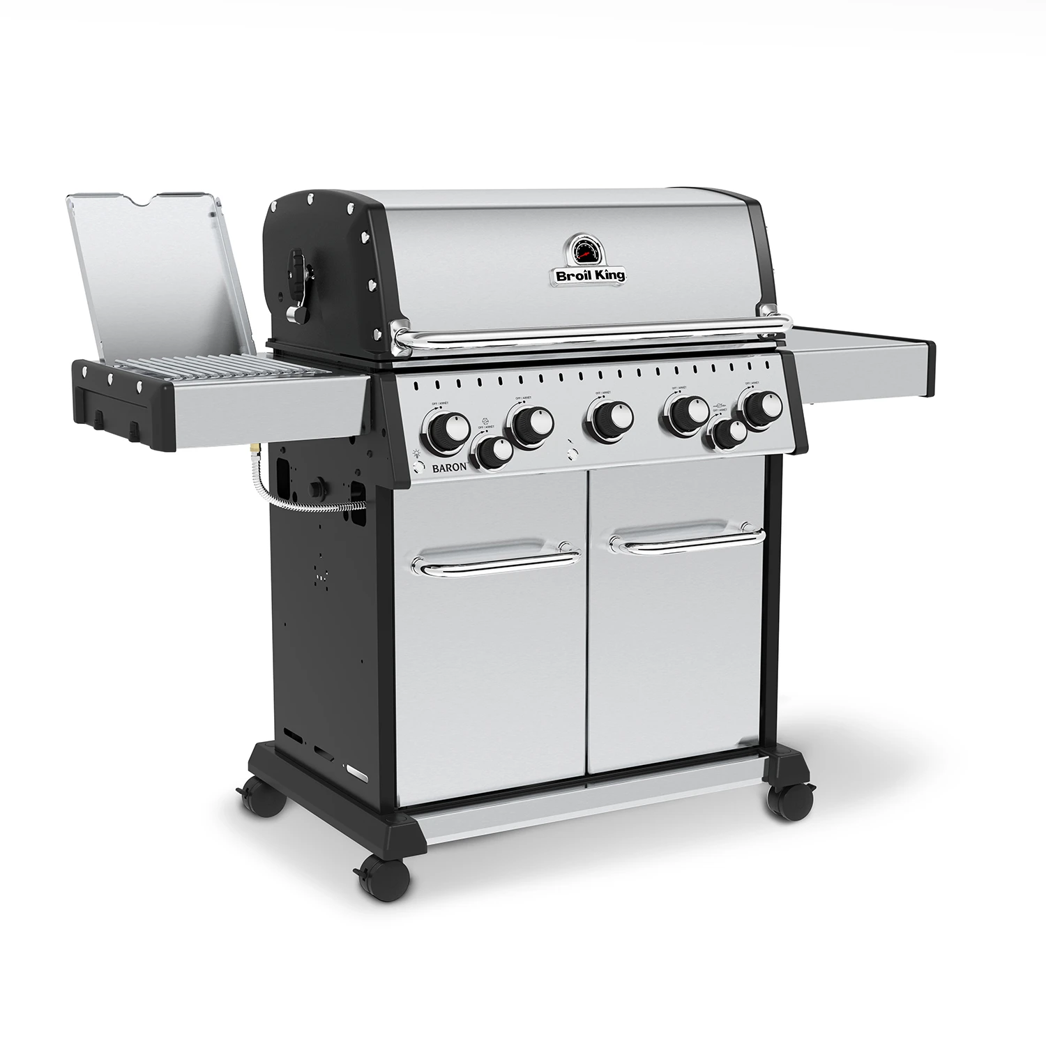 Broil King Baron S590 IR Gasgrill Inkl. Drehspieß + Infrarot-Seitenbrenner - Modell 2023- Grillfürst Deal Mit Zusätzlichen Edelstahl Grillrosten 6 Broil King Baron S590 IR Gasgrill Inkl. Drehspieß + Infrarot-Seitenbrenner - Modell 2023- Grillfürst Deal Mit Zusätzlichen Edelstahl Grillrosten - Image 4