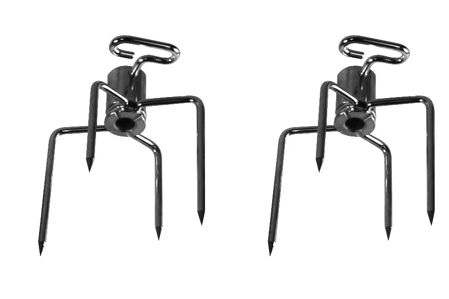 Broil King / Genius Spieß-Forken Für 4-Kant-Spieße 3 Broil King / Genius Spieß-Forken Für 4-Kant-Spieße