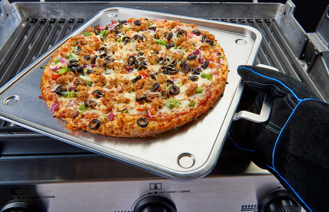 Broil King Grillhandschuhe Leder 4 Broil King Grillhandschuhe Leder - Image 2