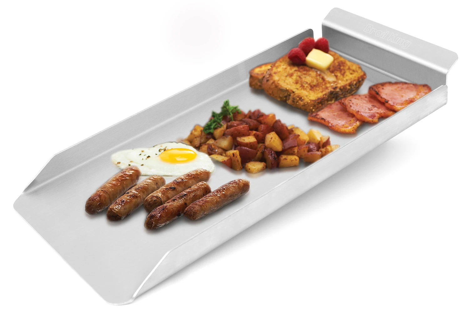 Broil King Narrow Backplatte / Plancha Edelstahl 38,1 X 17,4 Cm 4 Broil King Narrow Backplatte / Plancha Edelstahl 38,1 X 17,4 Cm - Image 2