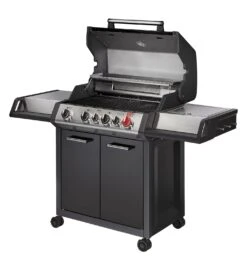 Enders Gasgrill Monroe Black Pro 4 IK Turbo -Rosles Der Grill Geschaft Enders Gasgrill Monroe Black Pro 4 IK Turbo Deckel
