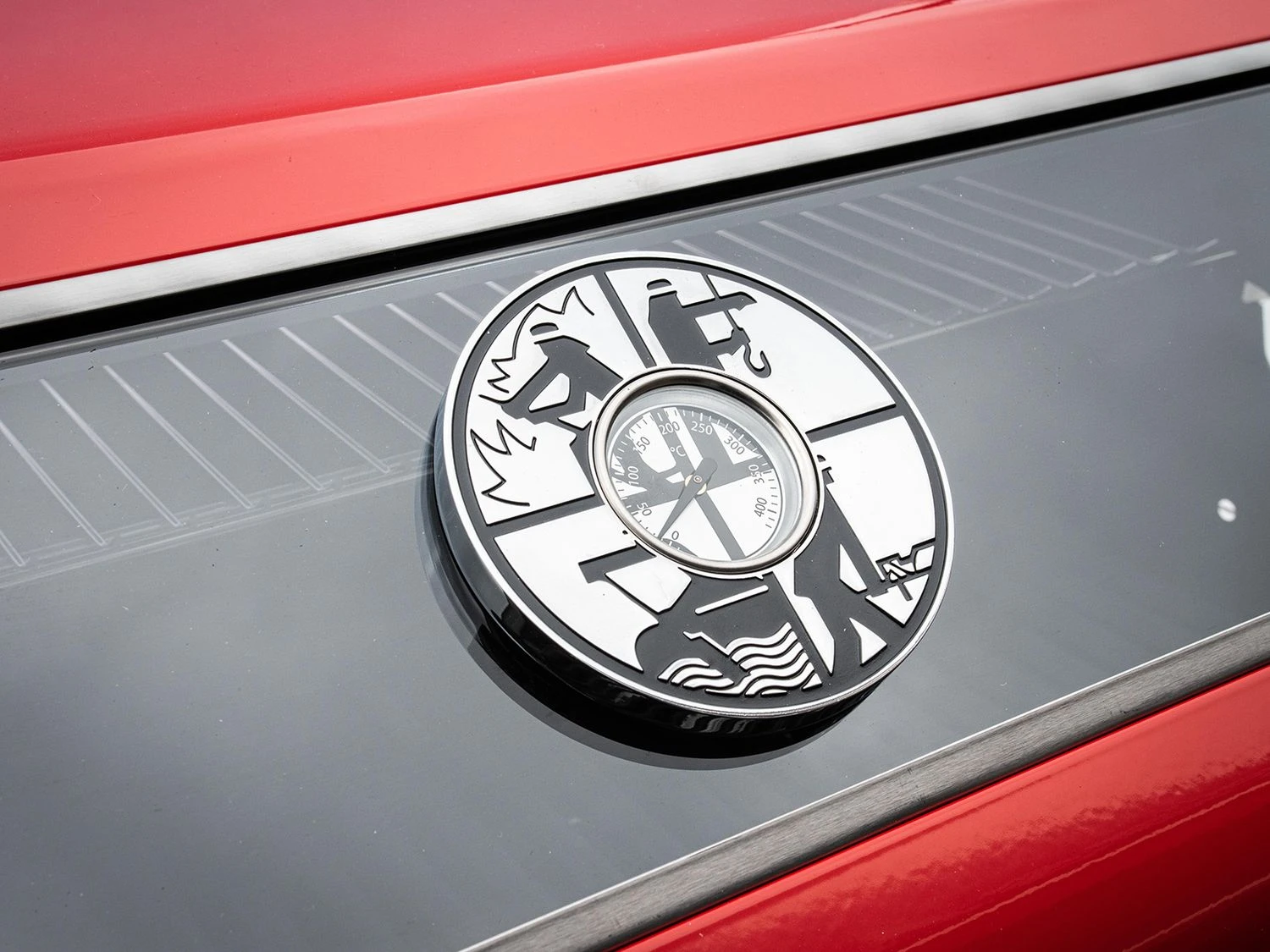 Grillfürst G510G 5-Brenner Gasgrill Mit Hochtemperaturbrenner Und Gusseisen Rosten - Feuerwehr Edition 5 Grillfürst G510G 5-Brenner Gasgrill Mit Hochtemperaturbrenner Und Gusseisen Rosten - Feuerwehr Edition - Image 3