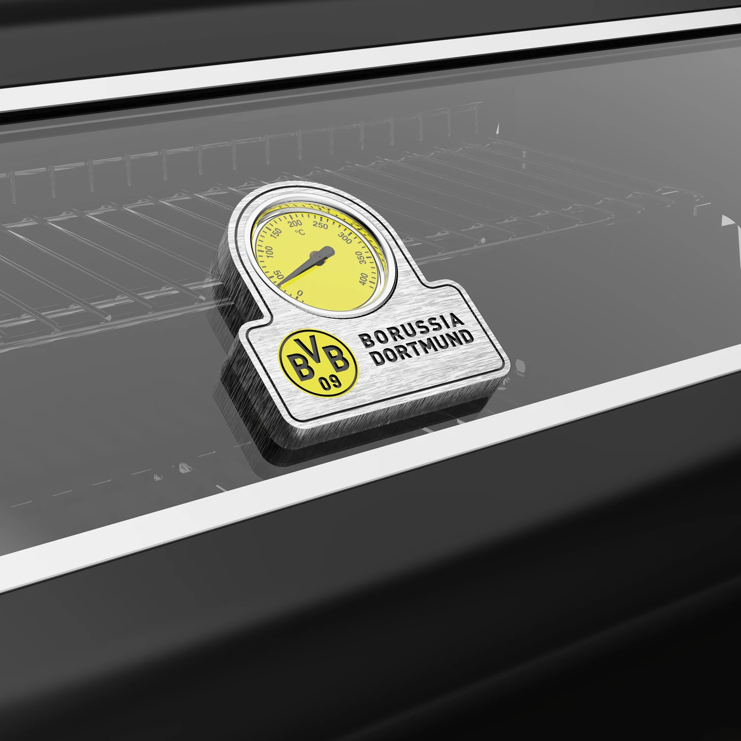 Grillfürst G750E Borussia Dortmund Edition 7-Brenner Doppelkammer - Gasgrill Mit Hochtemperaturbrenner, Seitenkocher, Heckbrenner Und Edelstahl Rosten 5 Grillfürst G750E Borussia Dortmund Edition 7-Brenner Doppelkammer - Gasgrill Mit Hochtemperaturbrenner, Seitenkocher, Heckbrenner Und Edelstahl Rosten - Image 3
