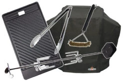 Grillfürst S330G 3-Brenner Gasgrill Mit Seitenkocher Und Gusseisen Rosten - Inkl. Gasgrill Einsteigerpaket