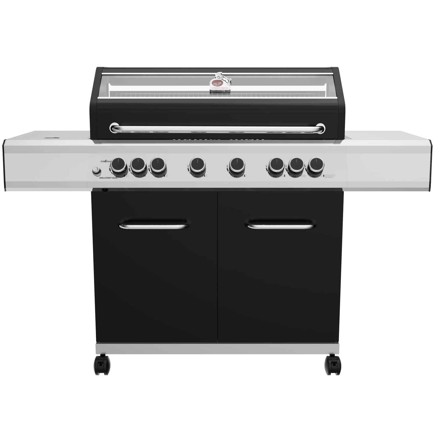 Grillfürst G620E 6-Brenner Gasgrill - 1. FC Köln Edition - Edelstahlroste 3 Grillfürst G620E 6-Brenner Gasgrill - 1. FC Köln Edition - Edelstahlroste