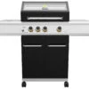 Grillfürst G310E 3-Brenner Gasgrill Borussia Dortmund Edition Mit Hochtemperaturbrenner Und Edelstahl Rosten -Rosles Der Grill Geschaft Grillfuerst Gasgrill G310 Borussia Dortmund Edition front 1