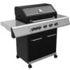 Grillfürst G510G 5-Brenner Gasgrill Mit Hochtemperaturbrenner Und Gusseisen Rosten 2 Grillfürst G510G 5-Brenner Gasgrill Mit Hochtemperaturbrenner Und Gusseisen Rosten -Rosles Der Grill Geschaft Grillfuerst Gasgrill G510G seitlich