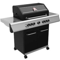 Grillfürst G520E 5-Brenner Gasgrill - Eintracht Frankfurt Edition - Edelstahlroste - X-DEAL Inkl. Zubehörpaket -Rosles Der Grill Geschaft Grillfuerst Gasgrill G520 2