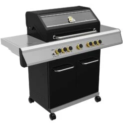 Grillfürst G520G 5-Brenner Gasgrill Borussia Dortmund Edition Mit Hochtemperaturbrenner, Heckbrenner Und Gusseisen Rosten 19 Grillfürst G520G 5-Brenner Gasgrill Borussia Dortmund Edition Mit Hochtemperaturbrenner, Heckbrenner Und Gusseisen Rosten -Rosles Der Grill Geschaft Grillfuerst Gasgrill G520 BVB