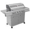 Grillfürst G621G 6-Brenner Edelstahl-Gasgrill - Eintracht Frankfurt Edition - Gusseisenroste -Rosles Der Grill Geschaft Grillfuerst Gasgrill G621 2