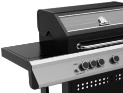 Grillfürst S530G 5-Brenner Gasgrill Mit Seitenkocher Und Gusseisen Rosten Inkl. Abdeckhaube -Rosles Der Grill Geschaft Grillfuerst S 530 Gasgrill Seitenkocher Gussroste emaillierte 3 1631185397