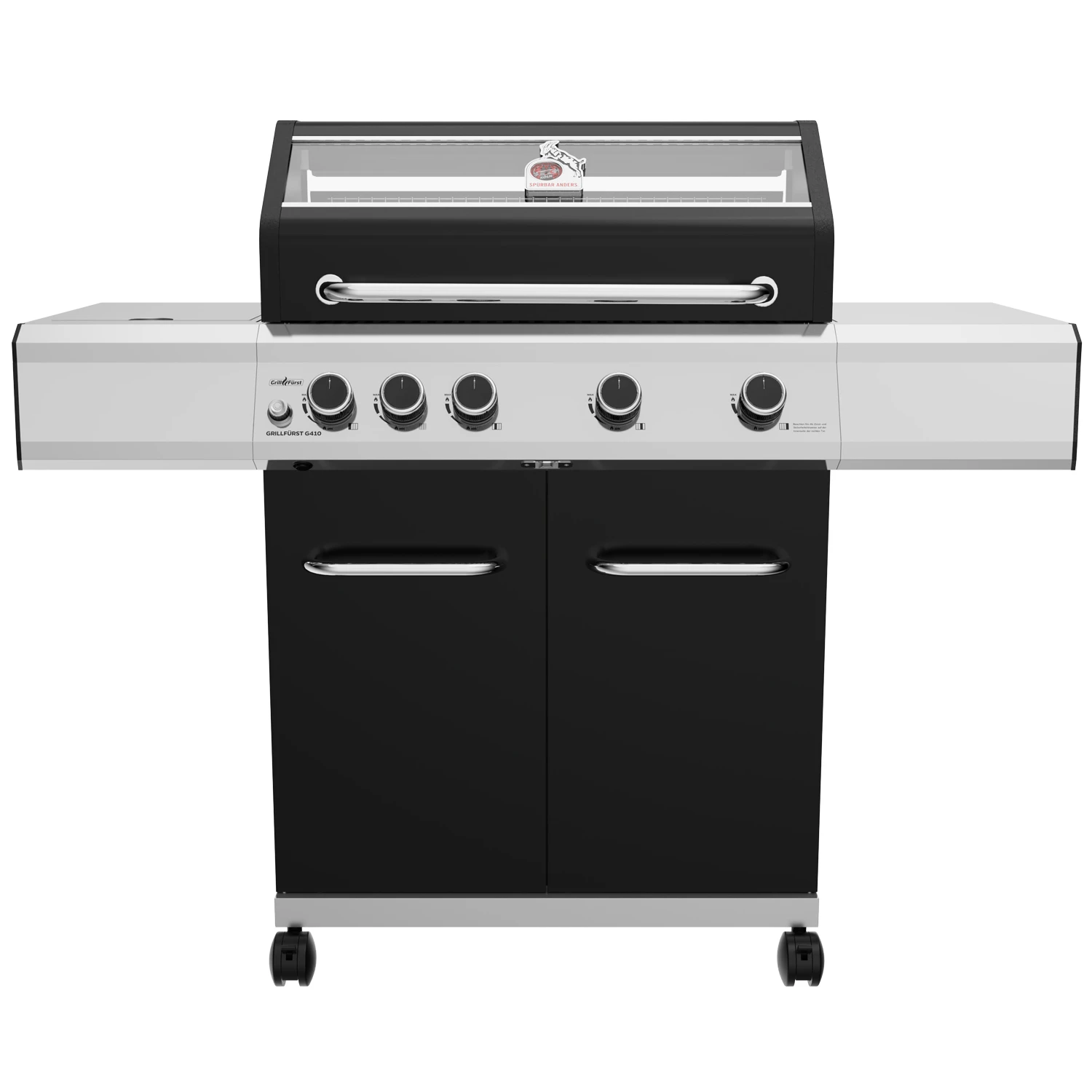Grillfürst G410E 4-Brenner Gasgrill - 1. FC Köln Edition - Edelstahlroste 3 Grillfürst G410E 4-Brenner Gasgrill - 1. FC Köln Edition - Edelstahlroste
