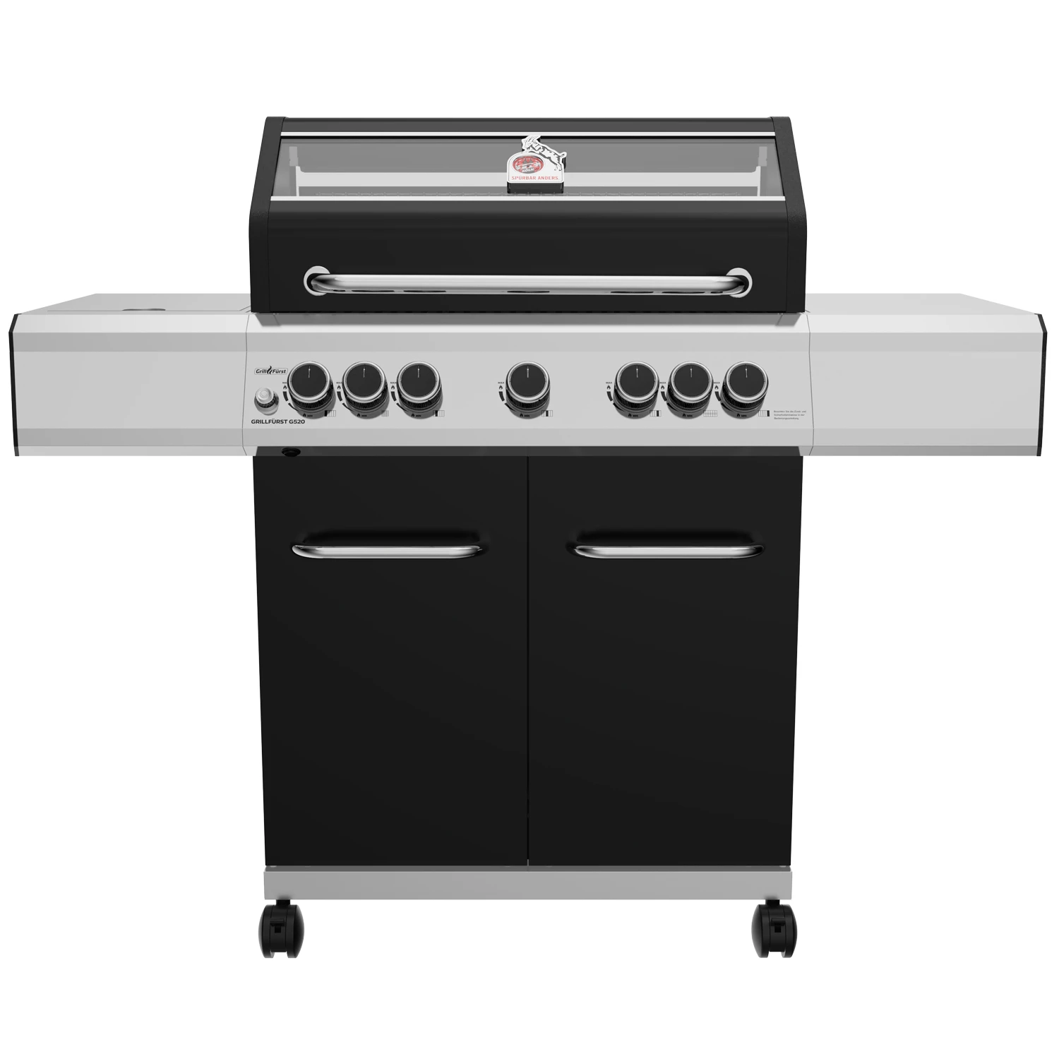 Grillfürst G520G 5-Brenner Gasgrill - 1. FC Köln Edition - Gusseisenroste 20 Grillfürst G520G 5-Brenner Gasgrill - 1. FC Köln Edition - Gusseisenroste - Image 18