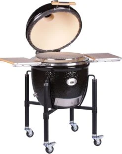 Monolith Grill LeCHEF PRO-Serie 2.0 Schwarz - MIT Gestell Und Seitentischen -Rosles Der Grill Geschaft Monolith Keramik Grill Le Chef PRO Serie 2 0 121030 black 4