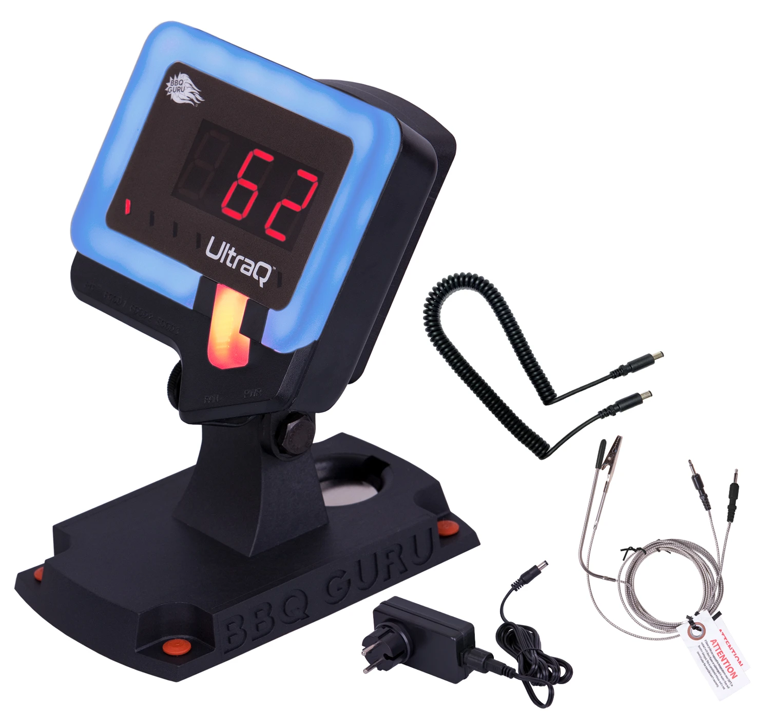 Monolith Grill LeCHEF BBQ GURU - PRO-Serie 2.0 Schwarz - MIT Gestell Und Seitentischen - Inkl. UltraQ Controller Set 3 Monolith Grill LeCHEF BBQ GURU - PRO-Serie 2.0 Schwarz - MIT Gestell Und Seitentischen - Inkl. UltraQ Controller Set