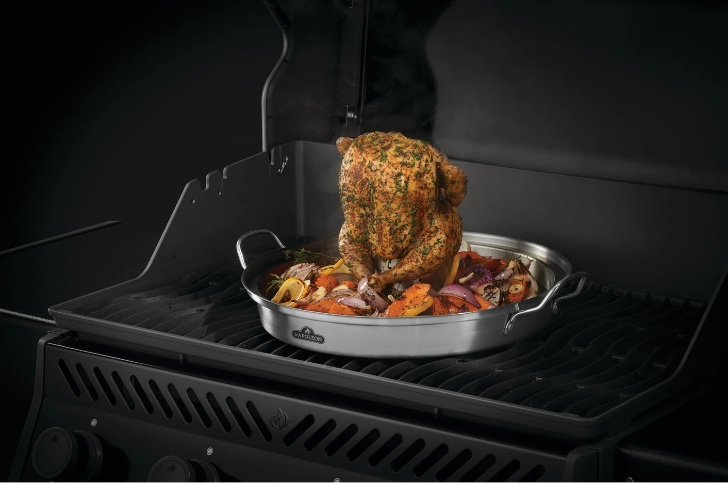 Napoleon PRO Edelstahl Hähnchenbräter / Hähnchenhalter 3in1 5 Napoleon PRO Edelstahl Hähnchenbräter / Hähnchenhalter 3in1 - Image 3