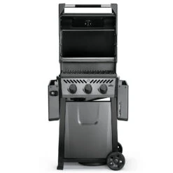 Napoleon Freestyle 365 Gasgrill, Graphit - Modell 2023 - X-DEAL Inkl. Drehspiess -Rosles Der Grill Geschaft Napoleon Freestyle 365 Gasgrill front Deckel offen