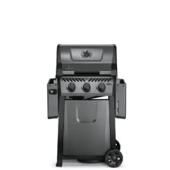 Napoleon Freestyle 365 Gasgrill, Graphit - Modell 2023 - X-DEAL Inkl. Abdeckhaube Und Gussplatte -Rosles Der Grill Geschaft Napoleon Freestyle 365 Gasgrill front Seiten abgeklappt 1