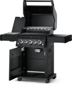 Napoleon Phantom Rogue SE 425 Gasgrill, Mattschwarz Mit Sizzle Zone Und Heckbrenner - Modell 2023 -Rosles Der Grill Geschaft Napoleon Phantom Rogue RSE425SIBK 1PHM Prod Open Ang