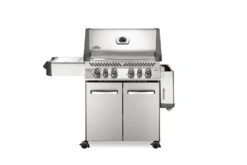 Napoleon Prestige 500, Edelstahl Gasgrill, Erdgas - Mit Safety Glow - Modell 2023 -Rosles Der Grill Geschaft Napoleon Prestige 500 Gasgrill Edelstahl klappbare ablage