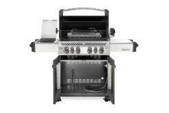 Napoleon Prestige 500 Gasgrill, Charcoal Grau - Mit Safety Glow - Modell 2023 -Rosles Der Grill Geschaft Napoleon Prestige 500 Gasgrill grey open 1