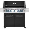 Napoleon Prestige 665 Gasgrill, Schwarz - Mit Safety Glow - Modell 2023 - SMART Deal Inkl. Grillfürst Grill Control -Rosles Der Grill Geschaft Napoleon Prestige 665 schwarz front