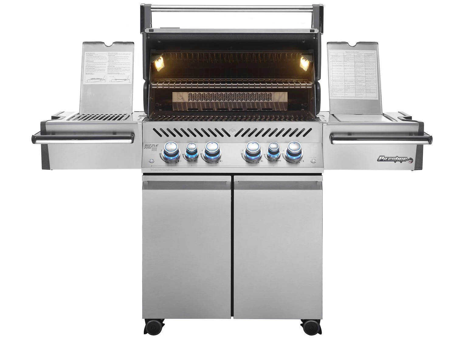 Napoleon Prestige Pro 500-3 Edelstahl Gasgrill, Erdgas Inkl. Drehspieß - Modell 2023 3 Napoleon Prestige Pro 500-3 Edelstahl Gasgrill, Erdgas Inkl. Drehspieß - Modell 2023