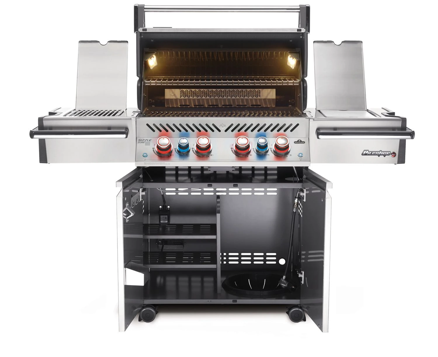 Napoleon Prestige Pro 500-3 Edelstahl Gasgrill, Erdgas Inkl. Drehspieß - Modell 2023 4 Napoleon Prestige Pro 500-3 Edelstahl Gasgrill, Erdgas Inkl. Drehspieß - Modell 2023 - Image 2