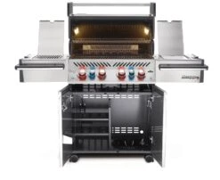 Napoleon Prestige Pro 500-3 Edelstahl Gasgrill Inkl. Drehspieß - Modell 2023 - SMART Deal Inkl. Grillfürst Grill Control -Rosles Der Grill Geschaft Napoleon Prestige Pro 500 offen 02