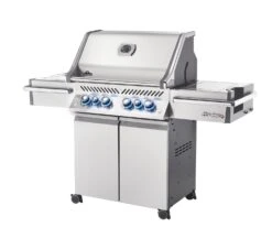 Napoleon Prestige Pro 500-3 Edelstahl Gasgrill Inkl. Drehspieß - Modell 2023 - SMART Deal Inkl. Grillfürst Grill Control -Rosles Der Grill Geschaft Napoleon Prestige Pro 500 seitlich 02