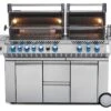 Napoleon Prestige Pro 825-3 Edelstahl Gasgrill Inkl. Drehspieß Und Bodenbeleuchtung - Modell 2023 -Rosles Der Grill Geschaft Napoleon Prestige Pro 825 Gasgrill offen 2