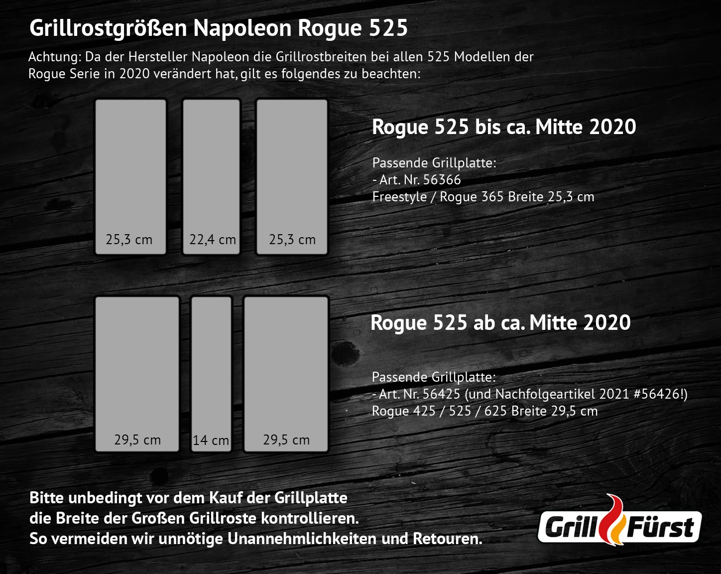 Napoleon Grillplatte / Gussplatte Für Freestyle 365, 425 / Rogue 425, 525, 625 / RSE Und 700-Series, Breite 29,5 Cm 5 Napoleon Grillplatte / Gussplatte Für Freestyle 365, 425 / Rogue 425, 525, 625 / RSE Und 700-Series, Breite 29,5 Cm - Image 3