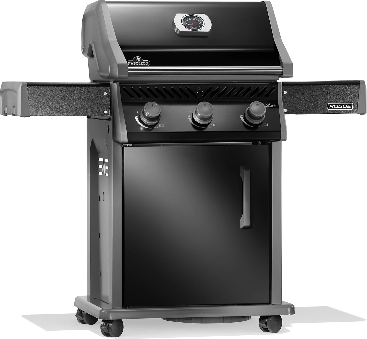 Napoleon Rogue 425 Gasgrill - All Black - Modell 2023 - Inkl. Abdeckhaube Und Grillplatte 6 Napoleon Rogue 425 Gasgrill - All Black - Modell 2023 - Inkl. Abdeckhaube Und Grillplatte - Image 4