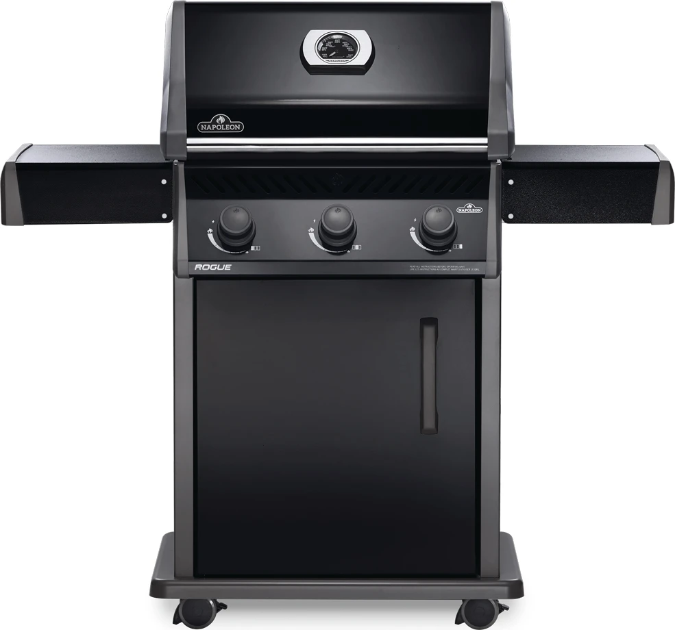 Napoleon Rogue 425 Gasgrill - All Black - Modell 2023 - Inkl. Abdeckhaube Und Grillplatte 3 Napoleon Rogue 425 Gasgrill - All Black - Modell 2023 - Inkl. Abdeckhaube Und Grillplatte