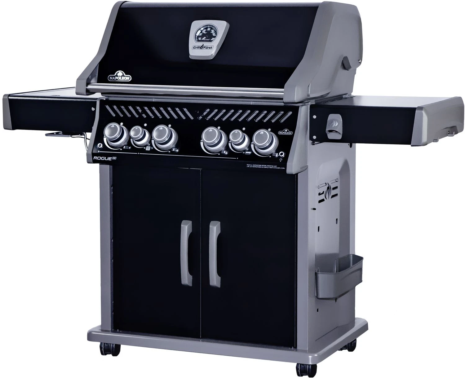 Napoleon Rogue SE 525 Gasgrill - All-black - Mit Sizzle Zone Und Heckbrenner - Grillfürst Edition Inkl. Grill Control Und Zubehörpaket - Smart Deal - Modell 2022 4 Napoleon Rogue SE 525 Gasgrill - All-black - Mit Sizzle Zone Und Heckbrenner - Grillfürst Edition Inkl. Grill Control Und Zubehörpaket - Smart Deal - Modell 2022 - Image 2