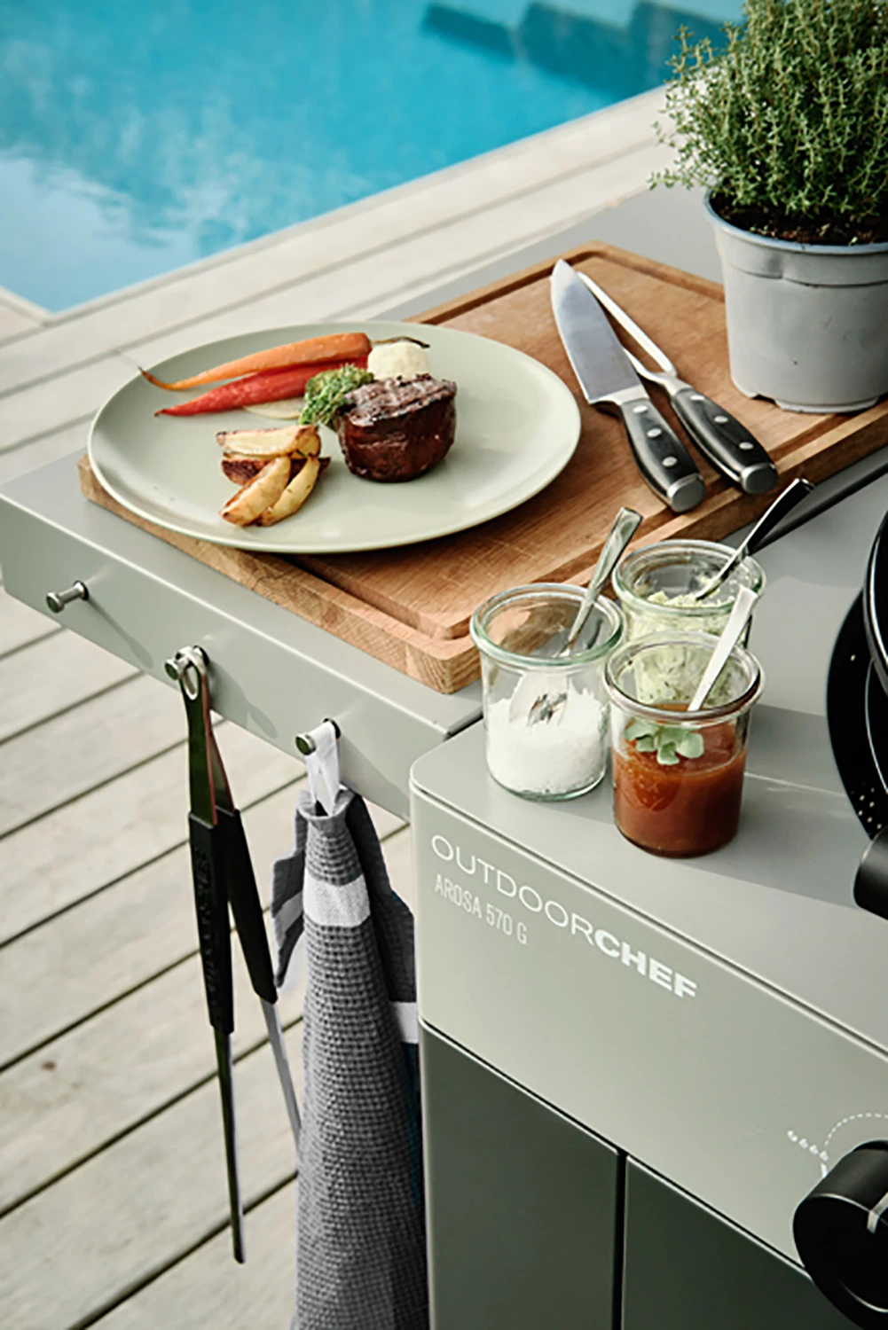 Outdoorchef Gas Kugelgrill Arosa 570 G Evo Grey Steel 10 Outdoorchef Gas Kugelgrill Arosa 570 G Evo Grey Steel - Image 8