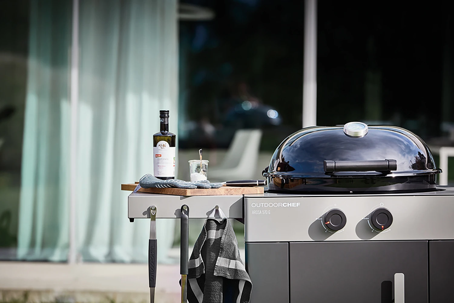 Outdoorchef Gas Kugelgrill Arosa 570 G Evo Grey Steel 5 Outdoorchef Gas Kugelgrill Arosa 570 G Evo Grey Steel - Image 3