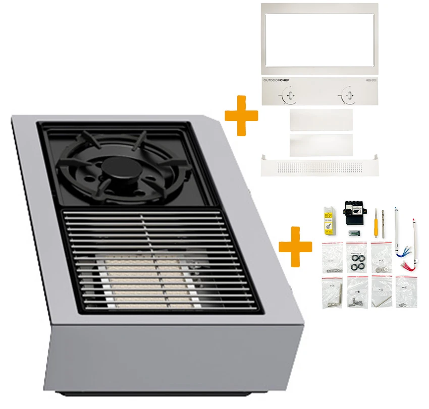 Outdoorchef Gas Kugelgrill Arosa 570 G Tex Inkl. Blazing Zone + Cooking Zone 7 Outdoorchef Gas Kugelgrill Arosa 570 G Tex Inkl. Blazing Zone + Cooking Zone - Image 5