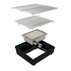 Outdoorchef Gas Kugelgrill Davos 570 G Pro Mit Blazing Zone (Infrarotbrenner) & 11kg Gasflaschen Kit -Rosles Der Grill Geschaft Outdoorchef Blazing Zone Davos Deteil