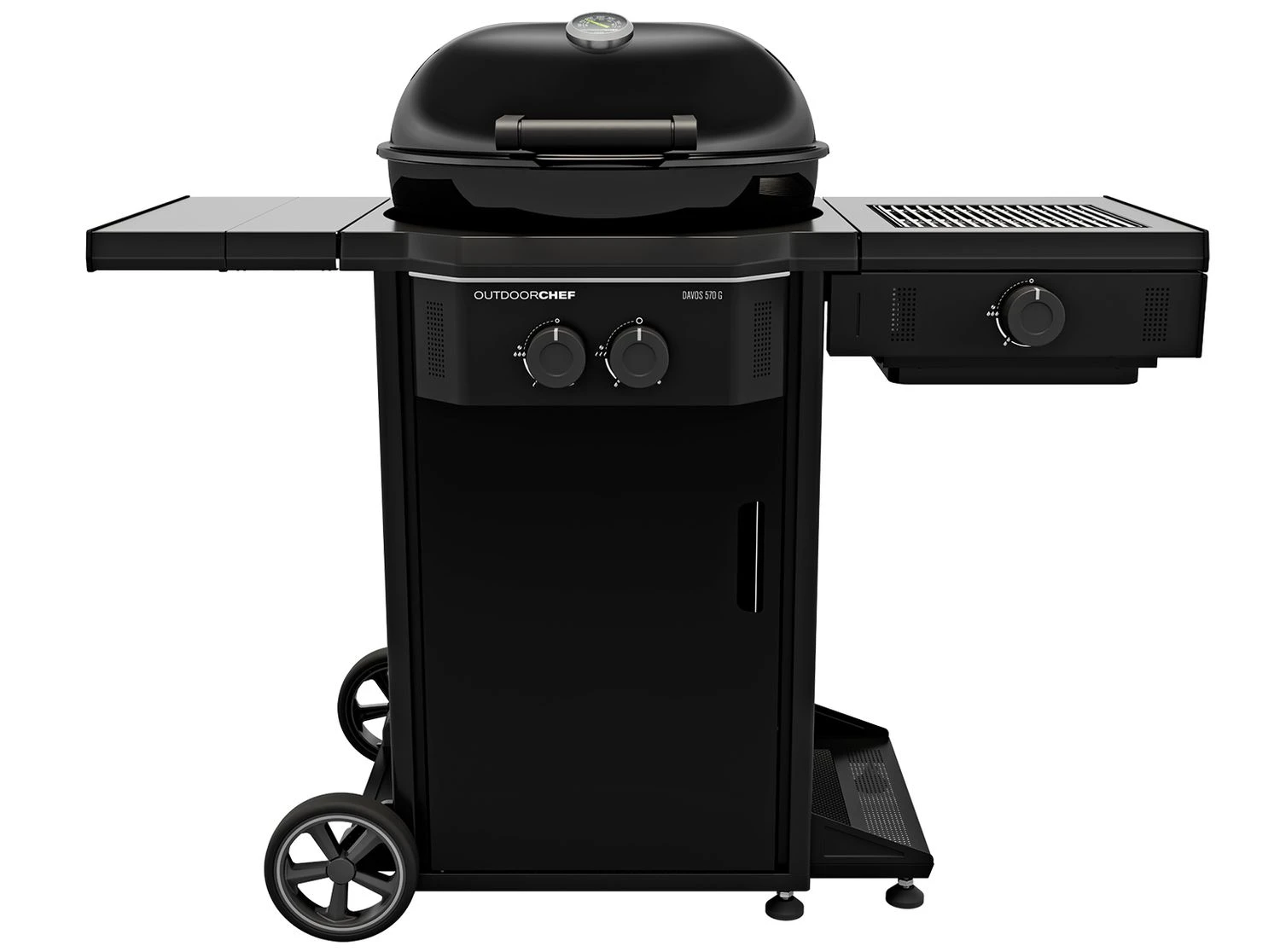 Outdoorchef Gas Kugelgrill Davos 570G Pro Mit Blazing Zone (Infrarotbrenner) & Abdeckhaube 4 Outdoorchef Gas Kugelgrill Davos 570G Pro Mit Blazing Zone (Infrarotbrenner) & Abdeckhaube - Image 2