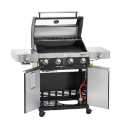 Rösle Gasgrill Videro G4-S VARIO+ Schwarz - Modell 2023 - X-DEAL Inkl. Abdeckhaube Und Grillplatte -Rosles Der Grill Geschaft Roesle 2021 Videro G4 S Vario Grillrost 25524