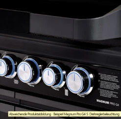 Rösle Gasgrill Magnum PRO G3 - X-DEAL Inkl. Abdeckhaube Und Gusseisen Grillplatte - Modell 2023 -Rosles Der Grill Geschaft Roesle Magnum Pro Drehregler Beispiel G4 S