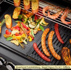 Rösle Gasgrill Magnum PRO G3 - X-DEAL Inkl. Abdeckhaube Und Gusseisen Grillplatte - Modell 2023 -Rosles Der Grill Geschaft Roesle Magnum Pro Grillflaeche Beispiel G4 S