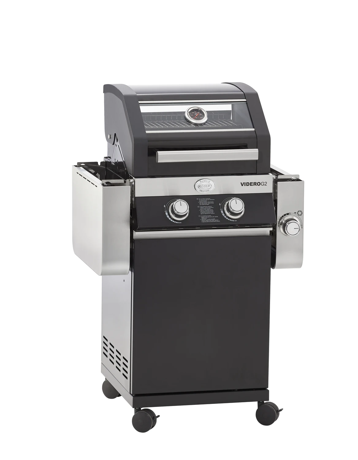 Rösle Gasgrill Videro G2 Schwarz - Modell 2022 Inkl. Abdeckhaube 5 Rösle Gasgrill Videro G2 Schwarz - Modell 2022 Inkl. Abdeckhaube - Image 3
