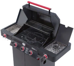 Rösle Videro G3-S VARIO+ Schwarz Gasgrill - FC Bayern Edition - Inkl. FC Bayern Abdeckhaube, Barbecue Grillzange Und Burgerpresse -Rosles Der Grill Geschaft Roesle Videro G3 S FC Bayern Overview