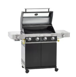 Rösle Gasgrill Videro G4-S VARIO+ Schwarz - Modell 2023 - SMART Deal Inkl. Grillfürst Grill Control + Abdeckhaube Und Grillplatte -Rosles Der Grill Geschaft Roesle Videro G4 S Vario 25524 Modell 2021 2